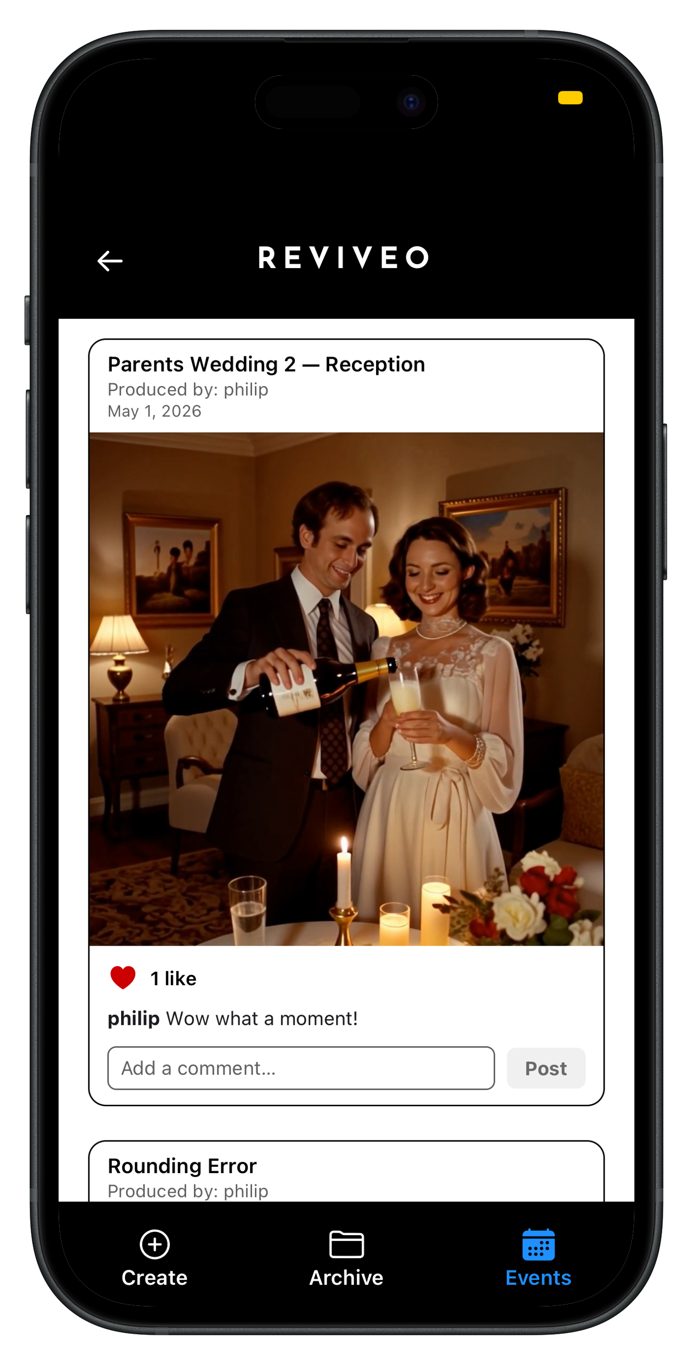 Inside an Event — videos